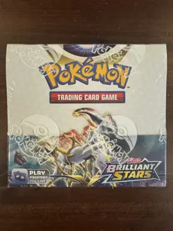 Pokemon TCG Sword & Shield Brilliant Stars Booster Box 36 Packs SEALED - Image 1