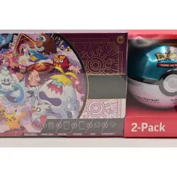 Pokemon 2025 Holiday Calendar Pokeball Costco Bundle Lunar Ball Sealed Limited - Image 5