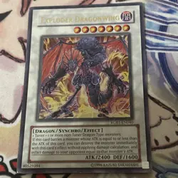 Yugioh Exploder Dragonwing RGBT-EN040 Ultra Rare LP - Image 3