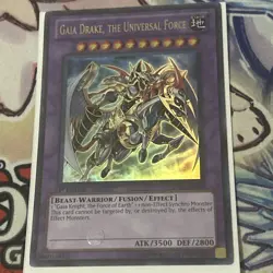 Yugioh Gaia Drake, the Universal Force STBL-EN039 Starstrike Blast 1st Edition - Image 1