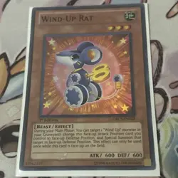 Yugioh! Wind-Up Rat - ORCS-EN023 - Super Rare - 1st Edition LP - Image 1