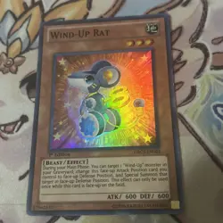 Yugioh! Wind-Up Rat - ORCS-EN023 - Super Rare - 1st Edition LP - Image 2