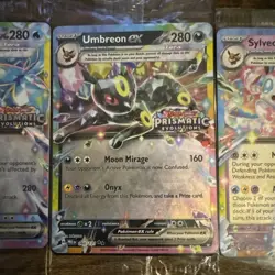 Prismatic Evolutions Stamped EX Promo Cards Lot Of 6! [SEALED] Umbreon/Vaporeon! - Image 3