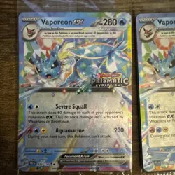 Prismatic Evolutions Stamped EX Promo Cards Lot Of 6! [SEALED] Umbreon/Vaporeon! - Image 5