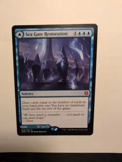 Sea Gate Restoration, Zendikar Rising, Mythic Rare Card, Magic the Gathering, NM - Image 2