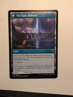 Sea Gate Restoration, Zendikar Rising, Mythic Rare Card, Magic the Gathering, NM - Image 3