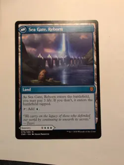 Sea Gate Restoration, Zendikar Rising, Mythic Rare Card, Magic the Gathering, NM - Image 4