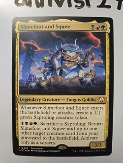 Slimefoot and Squee Prerelease Cards Regular - Image 2