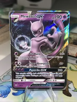 Pokemon Mewtwo GX 39/73 Shining Legends Ultra Rare Holo Card - Image 1