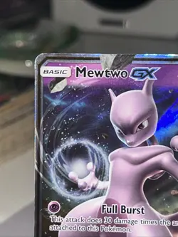 Pokemon Mewtwo GX 39/73 Shining Legends Ultra Rare Holo Card - Image 2