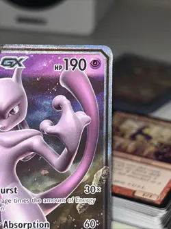 Pokemon Mewtwo GX 39/73 Shining Legends Ultra Rare Holo Card - Image 3