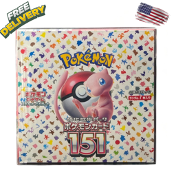Pokemon Card Scarlet & Violet 151 Booster Box sv2a Japanese Sealed Collection - Image 1