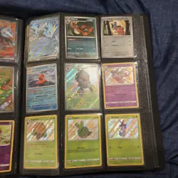 427 Pokemon Cards, Promos, SIRs, Holos, Reverse Holos, 2 Side Insert Binders - Image 4