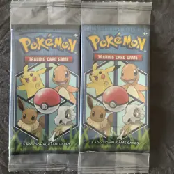 2x Pokemon Trading Card Game 3 Additional Cards Sealed PBMI17 - Image 1