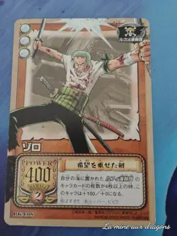 One Piece Card Game TCG RK-C08 Bandai japan carte Roronoa Zoro - Image 1