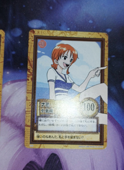 Carte One Piece Carddass Hyper Battle C09 Japan Nami cards karten 1999 - Image 1