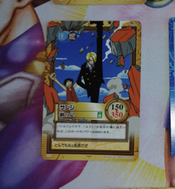 Carte One Piece Carddass Hyper Battle C187 Japan Sanji card karten - Image 1