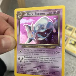 Pokemon TCG 2002 Neo Destiny Set: Dark Espeon 4/105 Rare Holo Card - Light Play - Image 4