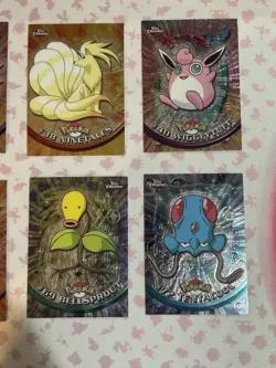 Topps 2000 Pokemon Chrome Series 1 Vintage Cards (Lot of 8) - LP Condition - Image 3