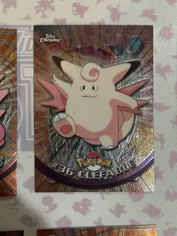 Topps 2000 Pokemon Chrome Series 1 Vintage Cards (Lot of 8) - LP Condition - Image 5