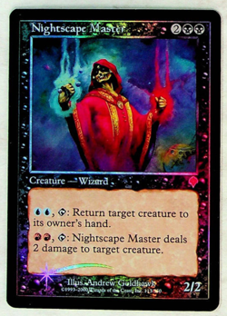 Nightscape Master - Foil - Invasion Edition - Magic The Gathering Card - Image 1