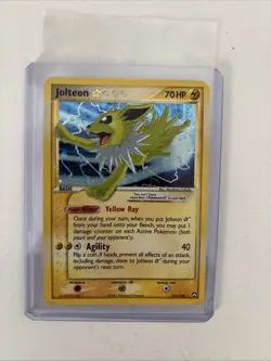 Pokemon TCG Jolteon Gold Star Card #101/108 Power Keepers - Image 1