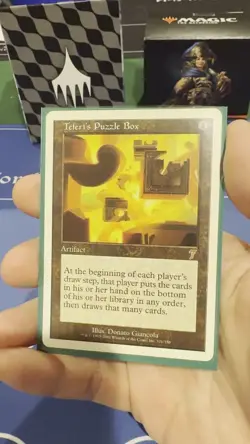 Magic the Gathering Teferi's Puzzle Box 7th Edition Regular Card - Image 2
