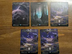Unfinity/Unstable/Unglued - Full Art Lands - 18 Lands MTG LP-NM - Image 5