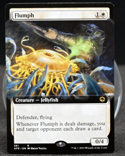 ☁ Flumph | Extended Art | AFR 361 | Rare | NM | MTG Borderless Defender ☁ - Image 1