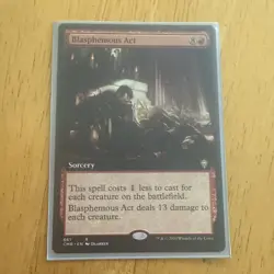 1x Blasphemous Act NM-Mint, English Commander Legends MTG Magic - Image 1