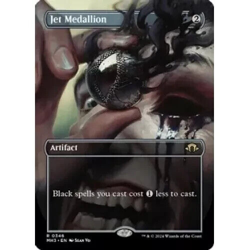 Jet Medallion (borderless) M/NM Magic MTG Modern Horizons 3 - Image 1