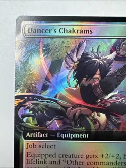 Dancer's Chakrams (Extended Art) Commander: Final Fantasy Foil - Image 2