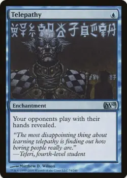 1 x Telepathy - M10 - LP - MTG - Image 1