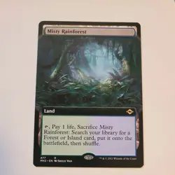 Magic the Gathering - Misty Rainforest (Extended Art) - Modern Horizons 2 - NM - Image 1