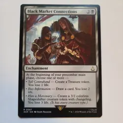 Magic the Gathering - Black Market Connections - Assassin's Creed - NM - Image 1