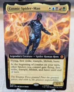 MTG Cosmic Spider-Man Marvel's Spider-Man Regular Non-Foil SPM #127 NM/M - Image 1