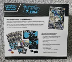Pokemon Center Black Bolt and White Flare ETB Pokemon TCG - Factory Sealed - Image 3
