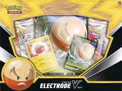PoKeMoN TCG Hisuian Electrode V Box 2 Foil Promo 1 Foil Oversize 4 Booster Packs - Image 5