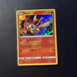 Victini 10/145 Holo Rare Guardians Rising Near Mint Pokemon TCG Card 2017 NM - Image 1