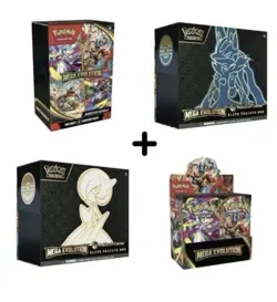 Mega Evolution Pokemon Center Both ETB’s+Enhanced Booster Box+Bundle - Image 2