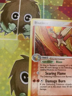 Pokemon TCG Blaziken EX Emerald 1/106 Holo Holo Rare - Image 2