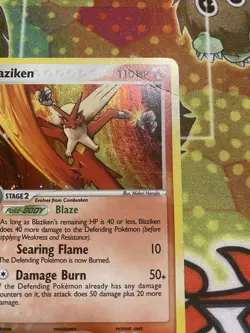 Pokemon TCG Blaziken EX Emerald 1/106 Holo Holo Rare - Image 3