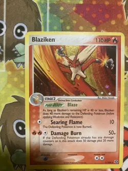 Pokemon TCG Blaziken EX Emerald 1/106 Holo Holo Rare - Image 4