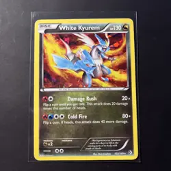 Pokemon TCG White Kyreum Cracked Ice Holo 102/149 Boundaries Crossed LP- - Image 1