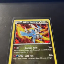 Pokemon TCG White Kyreum Cracked Ice Holo 102/149 Boundaries Crossed LP- - Image 2