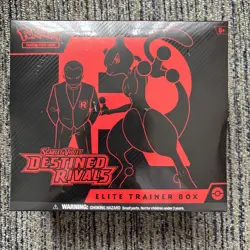 POKEMON TCG Destined Rivals Elite Trainer Box (ETB) Sealed In Hand - Image 1