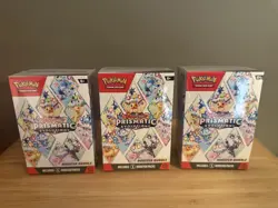 Pokemon TCG Prismatic Evolutions Booster Bundle x3 Brand New Sealed ✅ - Image 1
