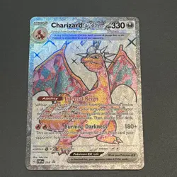 Charizard ex 056 SVP Full Art Black Star Promo - Pokemon TCG - NM - Image 1
