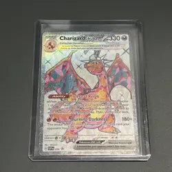Charizard ex 056 SVP Full Art Black Star Promo - Pokemon TCG - NM - Image 4