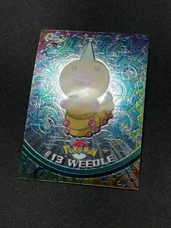 Pokemon Weedle #13 Topps Chrome Base Holo Copy 2 NM - Image 2
